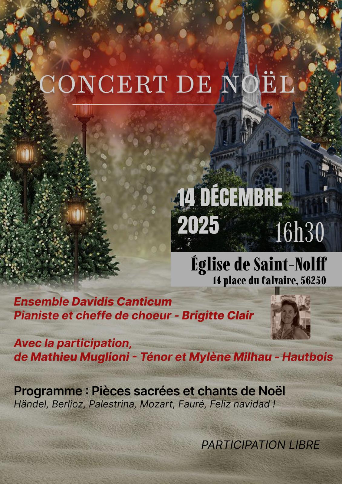 Concert de Noël 2025 - Davidis Canticum